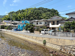 時津町左底郷290-9（売地）遠景