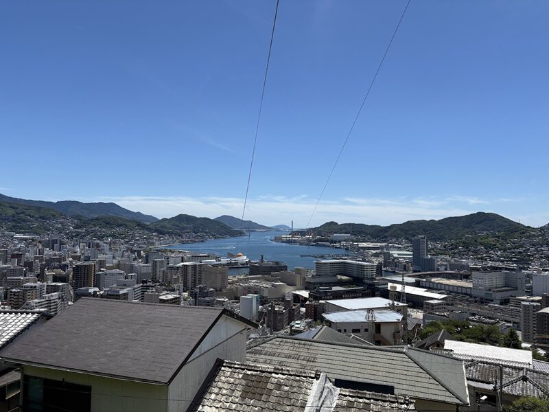 長崎市浜平１丁目付近からの眺望