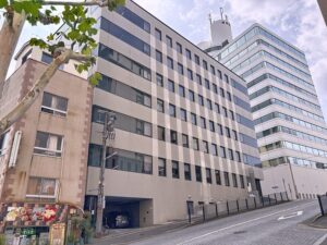 長崎朝日ビル：北東からの外観